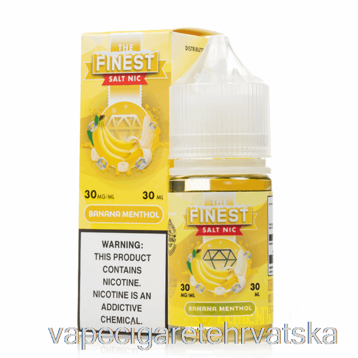 Vape Cigarete Banana Mentol - Najfinija Sol Nic - 30ml 30mg